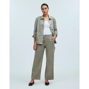 Madewell Gray Wide Leg Jeans